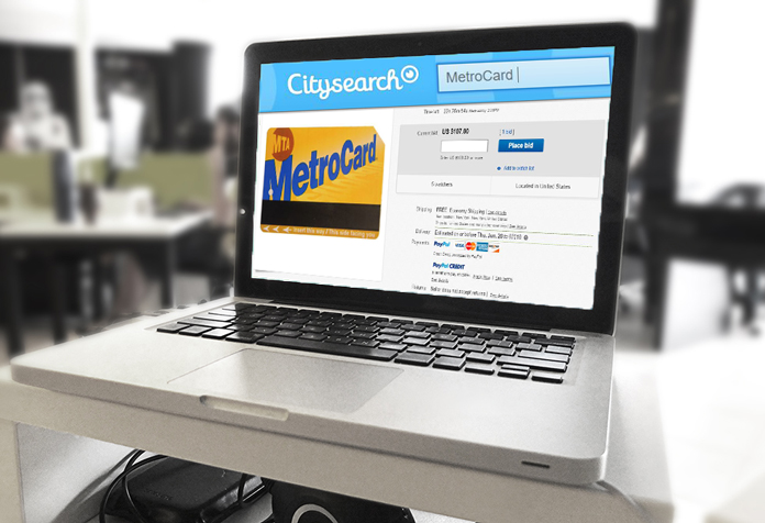 history of metrocard and citysearch