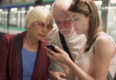 Senior Citizens on the Subway