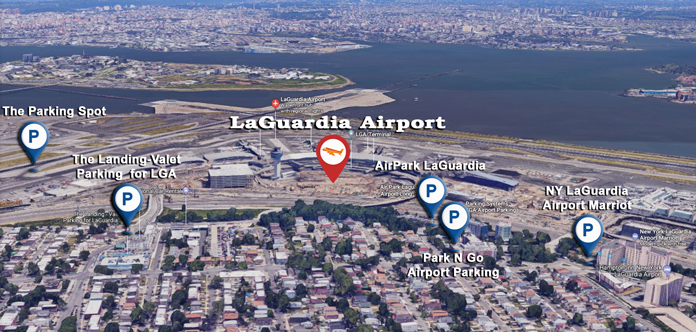 Off-site map of LGA